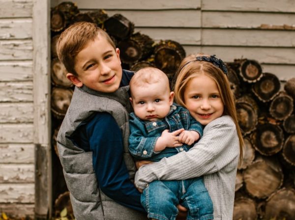 A picture of the Erdmann Kids